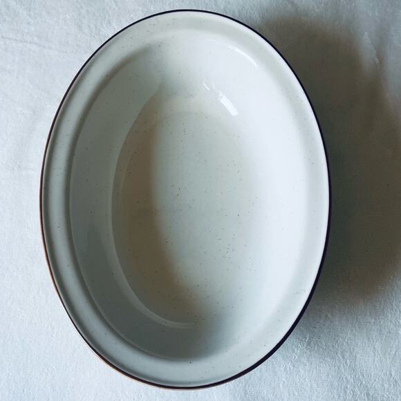 Vintage Autumn Collection Speckled Stoneware Serving Dish Bowl Cookware - Picture 11 of 12